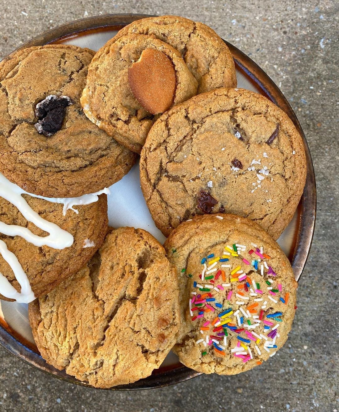 An Assortment of cookies fro Cookie Society.